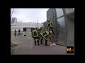 ▶️ práctica de apeo inclinado 👩🏻‍🚒 curso apeos y apuntalamientos para bomberos nivel i 🚧