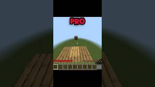 Minecraft Noob vs Pro vs Hacker Mlg clutch || #minecraft #clutch #shorts