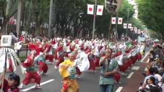 原宿よさこい連　～2013スーパーよさこい・２日目(表参道アベニュー)