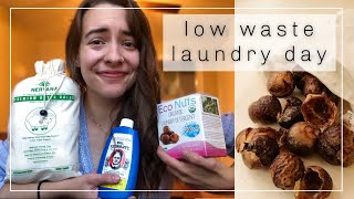 MY ZERO-WASTE LAUNDRY ROUTINE | taking you through my sustainable laundry day