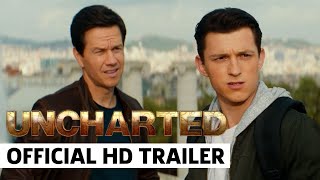 UNCHARTED Official Trailer (2022) Featuring Tom Holland, Mark Wahlberg, Sophia Ali