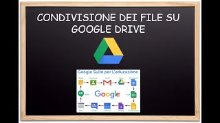 12) Google Drive - come condividere i file con gli utenti