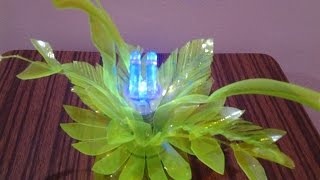 Best Out of Waste Plastic Mini Decorative lamp