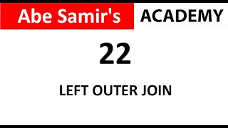 Retrieve Data from Multiple tables using LEFT OUTER Join