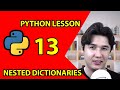 Nested Dictionaries in Python - Loop in Dictionary