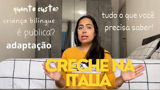 CRECHE PÚBLICA NA ITÁLIA! como funciona a educação infantil na Itália (VLOG)