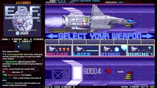 1CCBBH - 488. E.D.F. Earth Defense Force (1 Credit Clear)