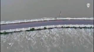 Srirangpatna river filled Wellesley bridge #srirangapatna #video #viralvideo