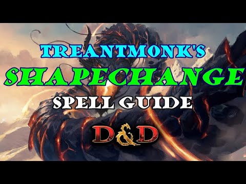 Shapechange Spell Guide 5e Youtube
