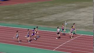 近江高校男子陸上競技部　杉本１００ｍ　2017.4.23