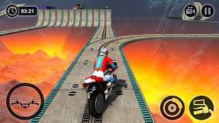 Impossible Motor Bike Tracks Motor Bike Game 3D - Android GamePlay
