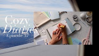 Cozy Vlog Ep. 37 | Tahoe, New Year's Day, Cloth and Paper 2025 Spiral Planner Setup, Journaling