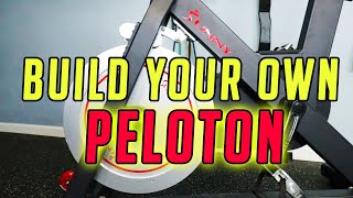 How To Build Perfect Peloton Digital Indoor Cycling Bike! (1/4 Cost Of Peloton!!!)