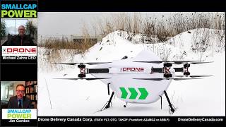 Michael Zahra, CEO of Drone Delivery Canada interviews with SmallCapPower