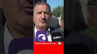 63 yaşlı kişi arvadını öldürdü, həyatına son qoymaq istədi #shortsvideo