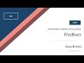 Java Interview Coding Challenge #1: FizzBuzz