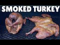 SMOKED TURKEY   | Spatchcock Vs Whole | On The Offset Smoker (Workhorsepits1975)