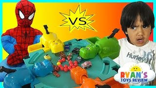 Hungry Hungry Hippo Board Game with Disney Cars Micro Drifters