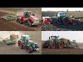 Fendt 936 724 (x2) | Case IH Quadtrac 620 | Amazone | Kuhn | Semine grano