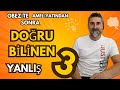 Obezite Ameliyatından Sonra DOĞRU bilinen 3 YANLIŞ ( Obezite Cerrahisi, tüp mide, gastrik bypass)