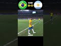 Brazil VS Argentina World Cup Highlights #football #youtube #shorts