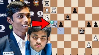 Pragg's Brilliant Endgame Mastery Crushes Arjun!