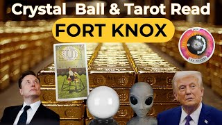 FORT KNOX Crystal Ball & Tarot Read!  What I found SHOCKED me.😶‍🌫️ What They Don't Want YOU to know!