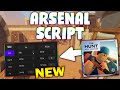 *NEW* Arsenal Script (PASTEBIN 2025) (INF AMMO, AIMBOT, GUNMODS, ESP)