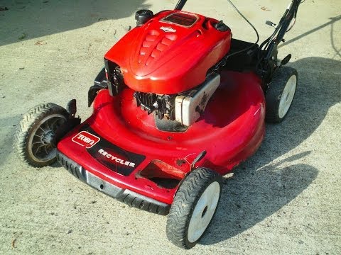 How to fix the throttle on a Toro self propelled mower How to fix the throttle on a Toro self propelled mower