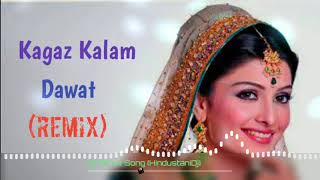 Kagaz Kalam Dawat La (Remix) | Mohammad Aziz, Shobha Joshi | Hum Movie |DJ Remix Song | HD