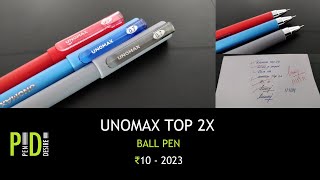 UNOMAX Ultron Top 2X Ball Pen an INR 10 Pen - 586