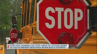 Push for cameras on school bus stop-arms