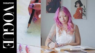 Vogue artist-in-residence See Min inks a celebration of self-love onto the skin