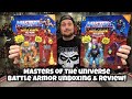 Masters Of The Universe Battle Armor Skeletor & He-Man Unboxing & Review!