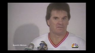 Pete Rose Press Conference (June 26, 1989)