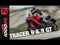 Yamaha Tracer 9 und Tracer 9 GT Test 2021 - semiaktiv und Kurvenlicht!