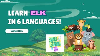 Learn the word Elk  in 6 Languages—Effortless \u0026 Fast !