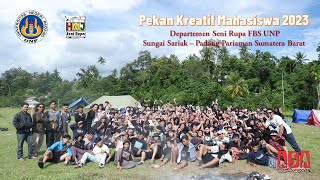 Pekan Kreatif Mahasiswa (PKM) 2023 - Departemen Seni Rupa FBS UNP