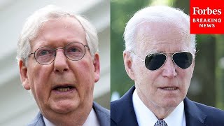 McConnell Takes Aim At Biden Over Inflation