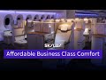 What is SkyLux Travel? Business Class Comfort You Can Afford