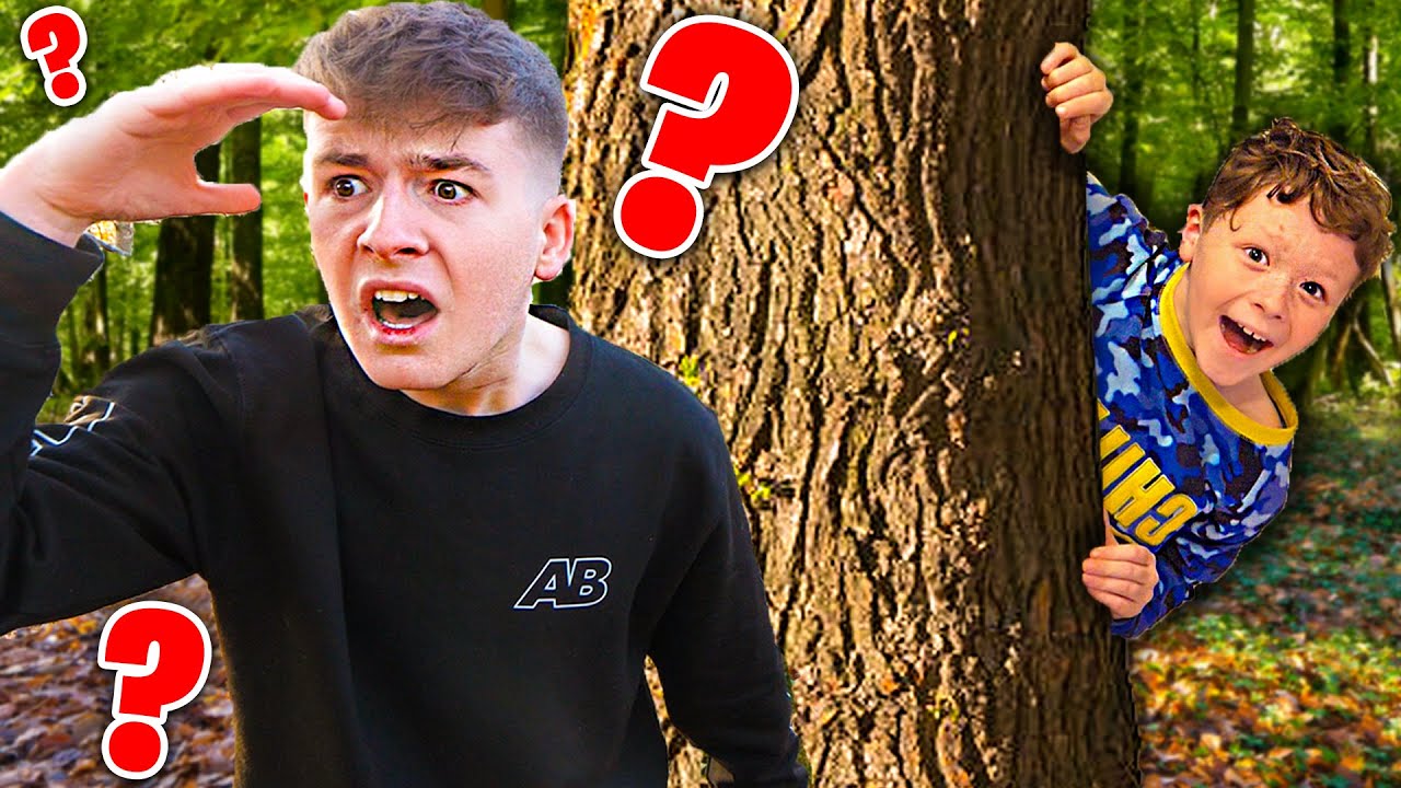 HIDE AND SEEK IN FOREST *EXTREME* CHALLENGE - YouTube