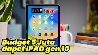 3 Alasan Cukup Beli iPad Gen 10 di 2024, iPad Dengan Harga Paling Murah !! 5 juta udah dapet