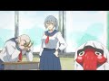 Mahito being a highschool girl / juju stroll - jujustu kaisen