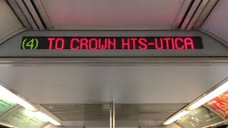 The Lexington Avenue Line: R142A 4 Train Ride from Woodlawn to Crown Heights-Utica Avenue