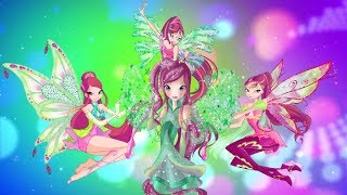Winx Club- Roxy All Transformations Up To Starlix! [Unofficial]
