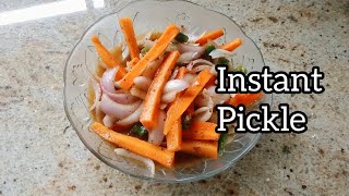 ਗਾਜਰ ਪਿਆਜ ਦਾ ਅਚਾਰ | Spicy Pickled Carrot \u0026 Onion | सिरके वाले गाजर प्याज़ का आचार