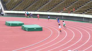 2015年度兵庫ユース 男子4×100mリレー準決勝2組目