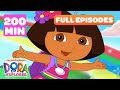 Dora FULL EPISODES Marathon! ➡️ | 7 Full Episodes - 200 Minutes! | Dora the Explorer