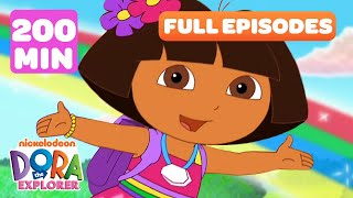 Dora FULL EPISODES Marathon! ➡️ | 7 Full Episodes - 200 Minutes! | Dora the Explorer