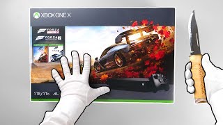 Unboxing Xbox One X 
